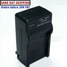 Fast Charging Portable AC Travel Wall Dock Battery Charger for Canon EOS 650D