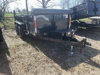 6x12 New Dump Trailer in stock
