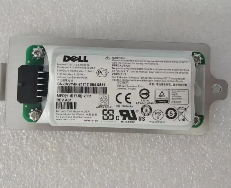 1PC New Dell 10DXV 0KVY4F 0FK6YW PS4210 PS6210 PS6610 Smart Battery 010DXV - Image 3 of 3