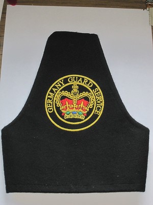 Armlet Germany Guard Service,schwarz,GGS Abzeichen,Armbinde Wachdienst,Brassard