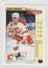 1992-93 Panini Album Stickers French Sergei Makarov #47 HOF 1u2
