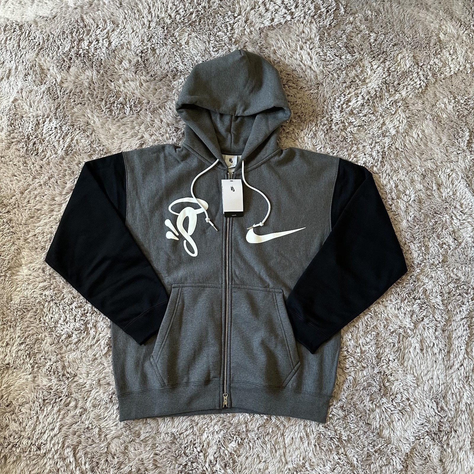 Nike x Syna Solo Swoosh Full Zip Hoodie - IQ0533-063