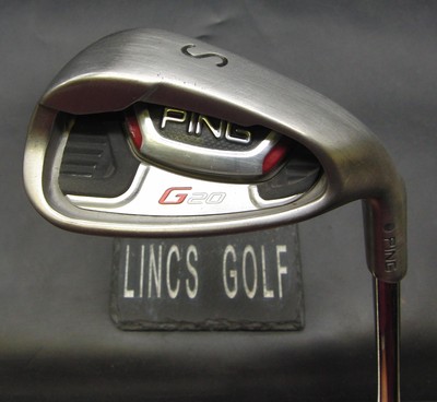 Ping G20 Black Dot Sand Wedge Stiff Stahlschaft Iomic Grip