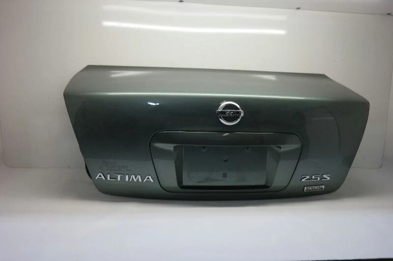 05-06 Nissan Altima Trunk Hatch Tailgate Excluding SER Without Spoiler Green  Foto 2 de 4