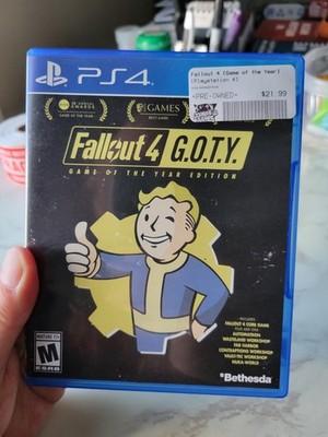 Bethesda Fallout 4 G.O.T.Y. Game of the Year Edition Role Playing M (PS4) Manual