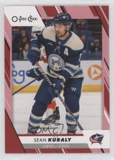 2023-24 O-Pee-Chee Red Border Sean Kuraly #354 e9p
