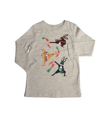 Cat & Jack Top Multi Color Ninjas Long Sleeves Toddler Boy Size 2T