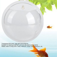 Mini Wall Mounted Hanging Transparent Fish Bowl Acrylic Fish Tank Aquarium