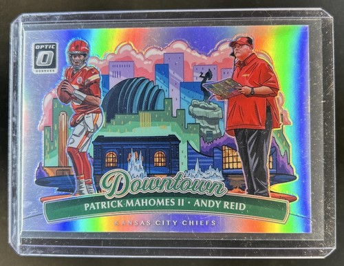 2025 Donruss Optic Andy Reid/Patrick Mahomes II Base (RAW)