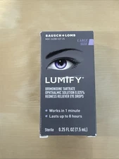 Bausch+Lomb Lumify Redness Reliever Eye Drops .25 (7.5mL) Exp 4/26+