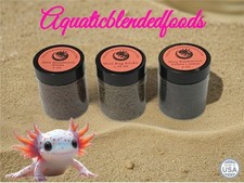 Axolotl Food Treats Mini Bloodworm, Bug Sticks Blackworm Pellets Aquatic Frogs