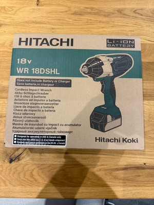 HIKOKI Hitachi WR18DSHL Akku-Schlagschrauber 18V   Neu & unbenutzt