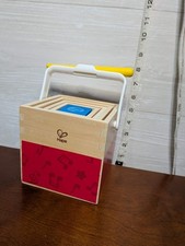 Hape Wooden Musical Stacking Cubes Kids Toddler Instrument Set 5-Piece Lot