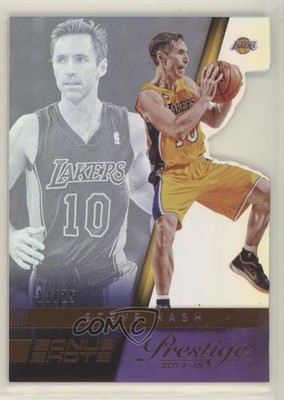 2014 Panini Prestige Bonus Shots Orange Die-Cut Premium /25 Steve Nash HOF nd3