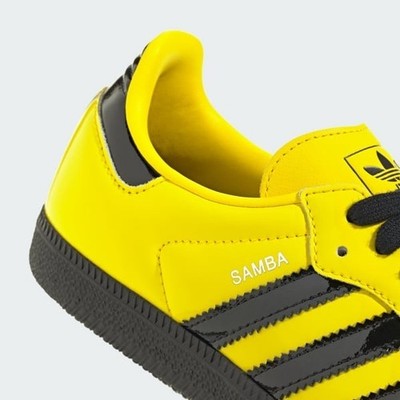 adidas Originals Samba OG JR8749 Yellow / Core Black / Silver