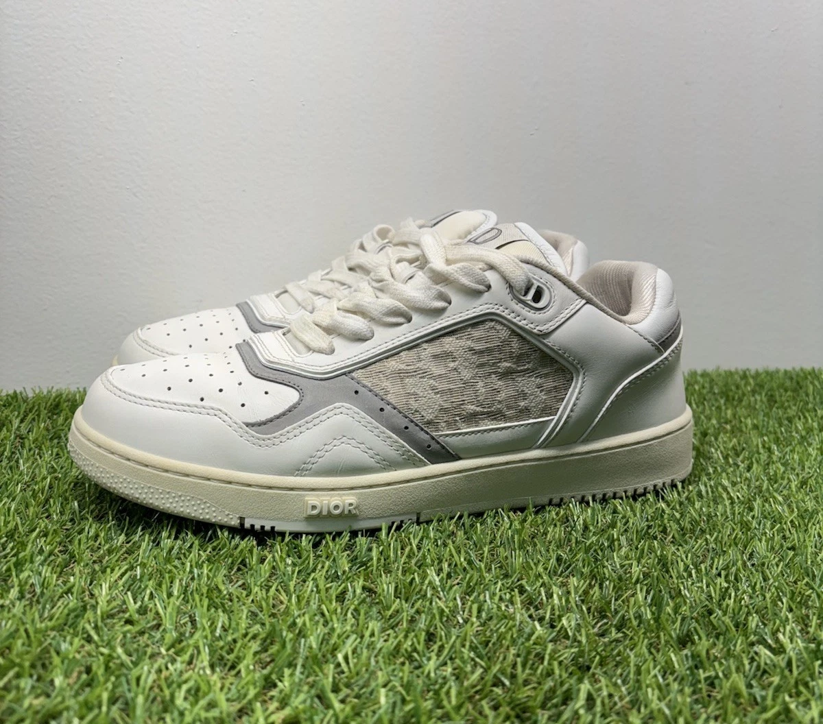 Taille 40 EU (7 US)   Dior B27 Low Dior « Blanc »   BON ÉTAT !