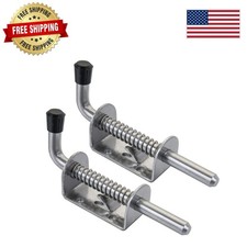 Corrosion-Resistant Stainless Steel Gate Latch Pin 5in - 2-Pack for Security