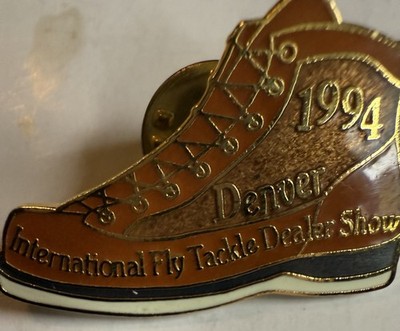 Denver 1994 Vintage National Fly Fishing Show Tie Tack - Lapel Pin