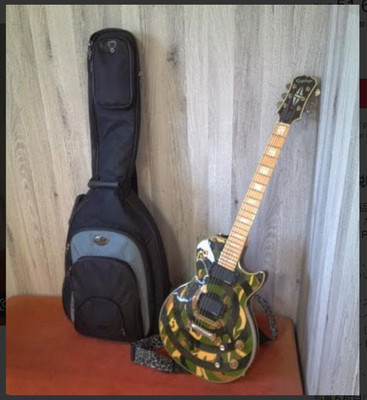 Electric Guitar Epiphone Zakk Wylde Les Paul Custom Camo Plus | eBay