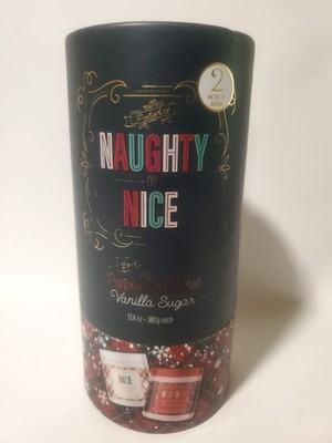 Polish'd Naughty (Peppermint Twist) Or Nice (Vanilla Sugar) Scented Body Scrub