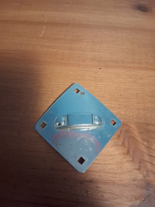 Vintage Gretsch, Wallberg Auge Diamond Plate T om Mount 50s 60s -