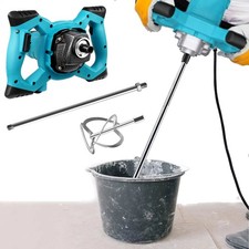 3500W Handheld Concrete Mixer Cement Mixer Electric Paddle Plaster Paint Mortar