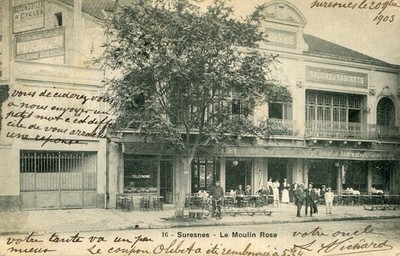 SURESNES Karte Le Moulin Rose