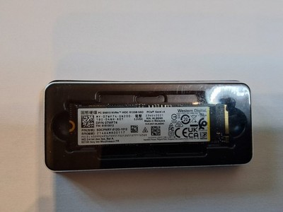 512GB Western Digital  PCIe NVMe - SSD M.2