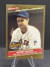 1986 Donruss Highlights - Bobby Doerr #32