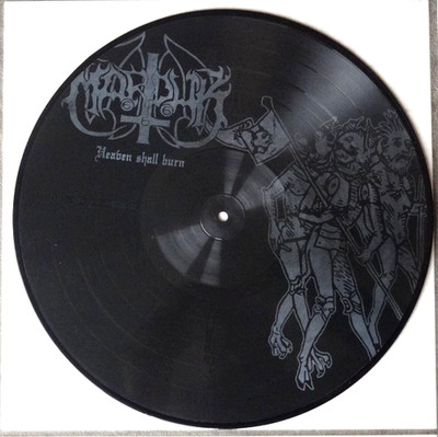 MARDUK   Heaven Shall Burn LP Picture Disc Vinyl Limited to 500 copies - NM