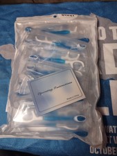 40 Count Disposable Mini Travel Toothbrushes Individually Wrapped, 5 in 1 MB1