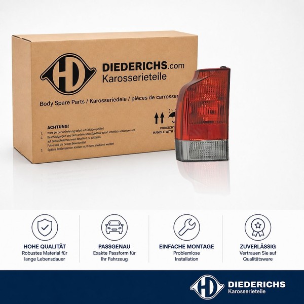 Heckleuchte Links Diederichs 7635191 FÜR Volvo RÜCkleuchte Hecklicht-image