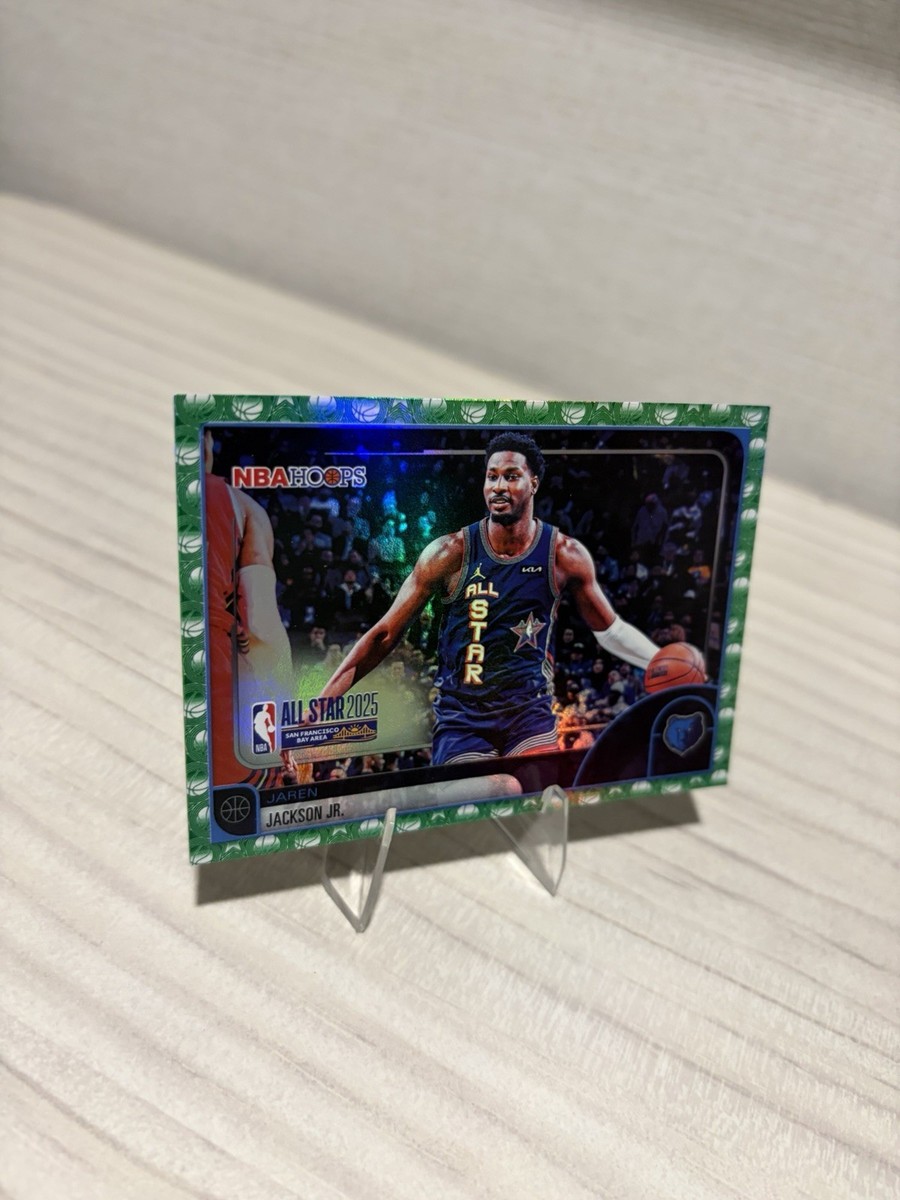 2025-26 Topps Nba Hoops Green Foil All-Star #284 Grizzlies Jaren