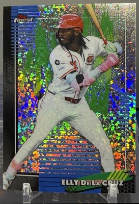 2026 Topps Finest Elly De La Cruz Mini-Diamond Refractor #69 Reds