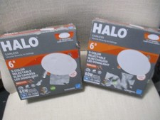 2 HALO HLBSL 6 in. Can Less Integrated LED, 900 Lumens, 5CCT, White HLBSL609FS5