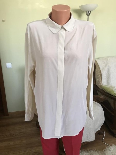 Women Peter Hahn Shirt Beige 44 / XXL / 52