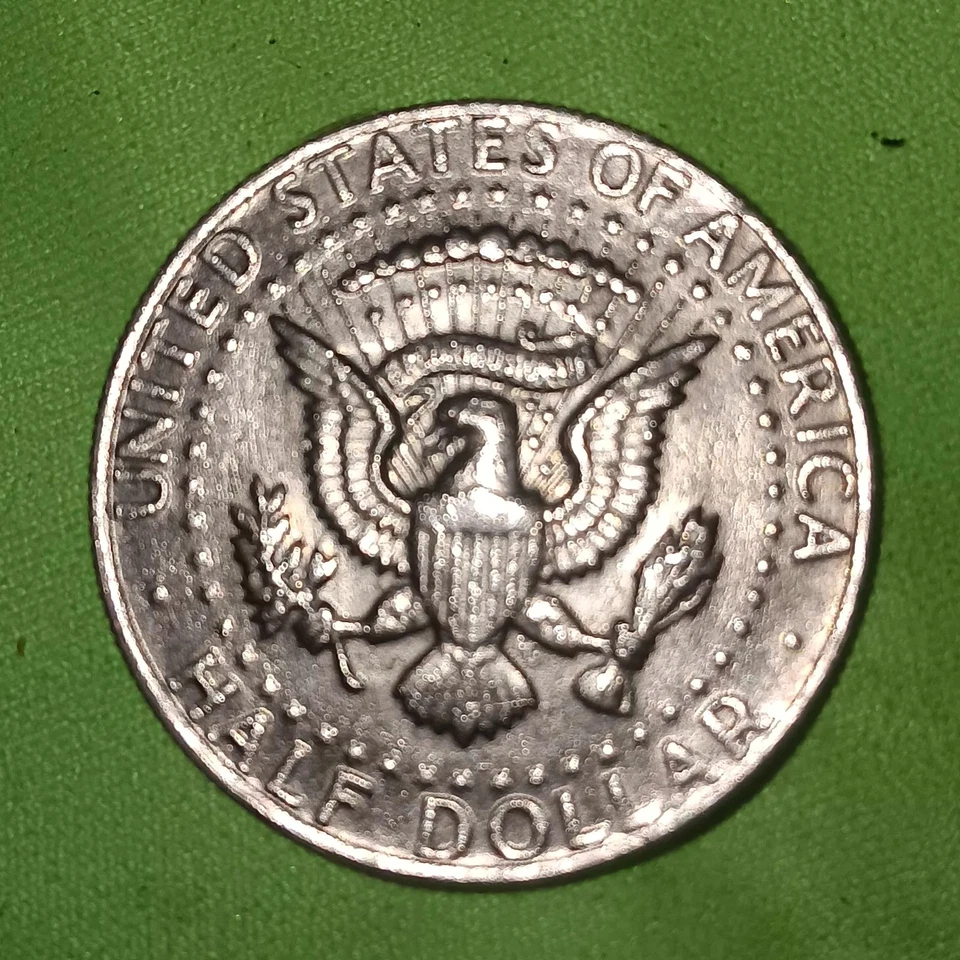 1983P Kennedy 50c DDO DDR Major DIE CLASH VARIETY Rare In Beautiful MS Condition - Image 2 of 4