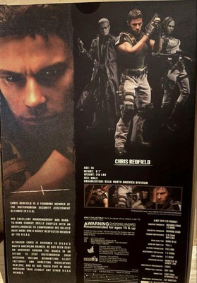 Hot Toys Resident Evil BSAA Chris Redfield(please read) | eBay