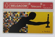 L&G dummy Art phone card in Belgium since 1980 (Belgium) (47887)