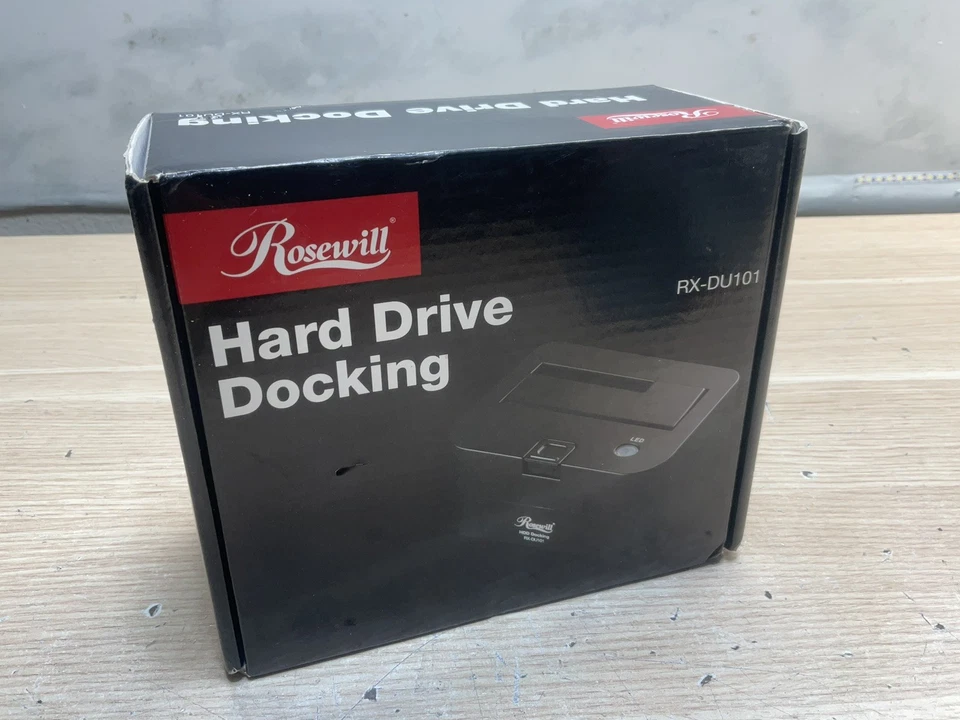 Rosewill Hard Drive Docking Station - RX-DU101 - NEW unopened box/JUA2808 - Image 4 of 4