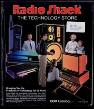 1990 RADIO SHACK catalog no 446 the technology store TV, VCR, Radio Control