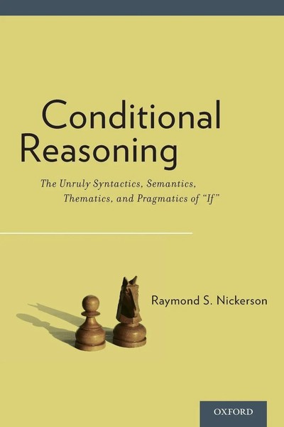 Raymond S. Nickerson | Conditional Reasoning | Taschenbuch | Englisch (2017)-image