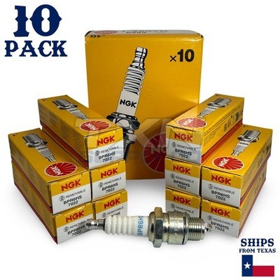 NGK 7022 Spark Plug BPR6HS - 10 Pack