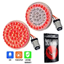Eagle Lights 2" Rear LED Turn Signals, Running and Brake Lights for Harley-David