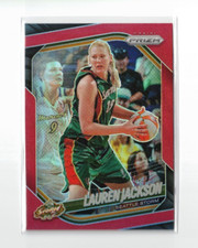2025 Panini Prizm WNBA #91 Lauren Jackson Red Prizm /299