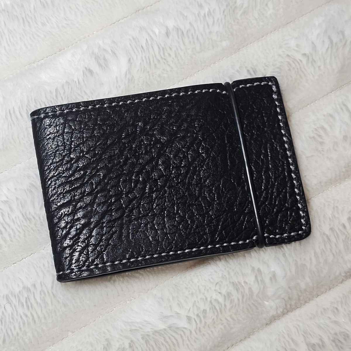 Cartera Plegable Para Hombre Wrangler - Piel Auténtica, Negro, Compacta, Con 6 Ranuras Para Tarjetas, Regalo Perfecto