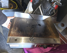 Infernus Commercial Electric Countertop Flat Top Griddle, Manual Control