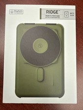 New, Ridge Matte Olive Magnetic Power Bank 10000mAh Portable Charger