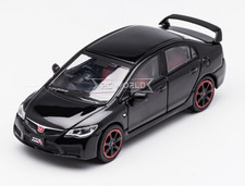Gcd 164 Honda Civic Type-r Fd2 Rhd Die Cast Car -black-