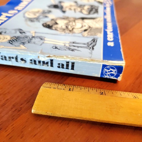 SIGNED 1st Ed Paul Szep Warts + All A Cartoon Collection Boston Globe Political - Imagen 5 de 10